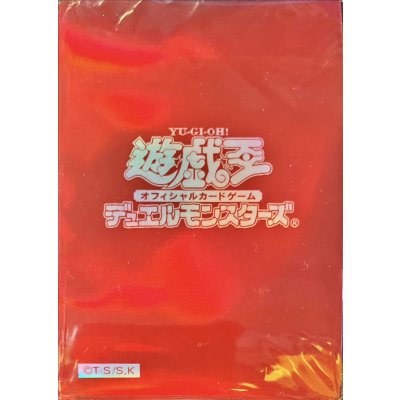 スリーブ『初期ロゴ赤』60枚入り【-】{-}《スリーブ》