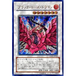 画像1: 〔状態C〕ブラックローズドラゴン【レリーフ】{CSOC-JP039}《シンクロ》