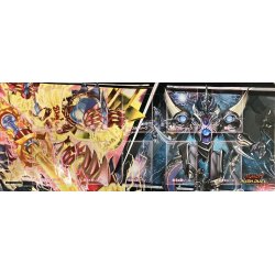 画像1: プレイマット『火雷神サンダーボールド&鋼撃竜メタギアス』【-】{-}《プレイマット》