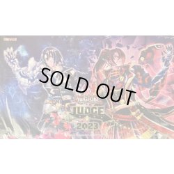 画像1: プレイマット『ヴィサス=スタフロスト&クシャトリラライズハート(JUDGE2023)』【-】{-}《プレイマット》