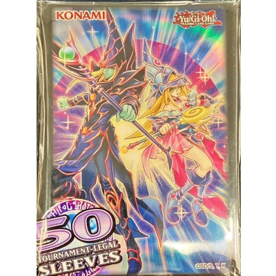 スリーブ『超魔導師ブラックマジシャンズ(海外製)』50枚入り【-】{-}《スリーブ》