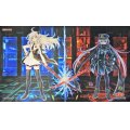 プレイマット『(新)閃刀姫レイ&ロゼ(サテライトショップ限定)』【-】{-}《プレイマット》