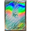 スリーブ『KC(黒背景)(イベント上位賞)』100枚入り【-】{-}《スリーブ》