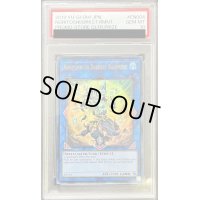 〔PSA10鑑定済〕黒衣之詔刀師/NoritoshiinDarkestRainment【ウルトラ】{2019-EN004}《リンク》