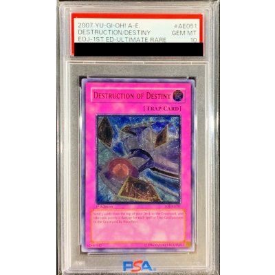 〔PSA10鑑定済〕☆旧アジア☆デステニーデストロイ【レリーフ】{EOJ-AE051}《コレクター向け》