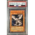 〔PSA8鑑定済〕☆旧アジア☆ホルスの黒炎竜LV6【レリーフ】{SOD-AE007}《コレクター向け》
