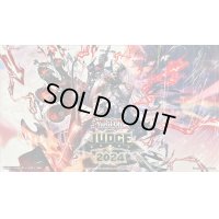 プレイマット『赫聖の妖騎士(JUDGE2024)』【-】{-}《プレイマット》
