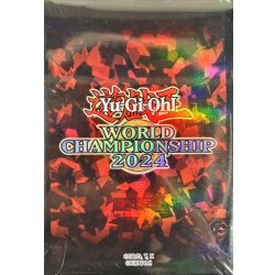 画像1: 〔状態A-〕スリーブ『WCS2024赤』100枚入り【-】{-}《スリーブ》