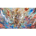 〔状態A-〕プレイマット『聖霊獣騎レイラウタリ(遊戯王の日)』【-】{-}《プレイマット》