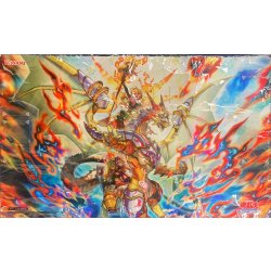 画像1: プレイマット『聖霊獣騎レイラウタリ(左下英語/遊戯王の日)』【-】{-}《プレイマット》