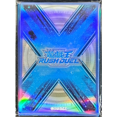 スリーブ『RDロゴ(青/X字)(遊戯王の日RD)』20枚入り【-】{-}《スリーブ》