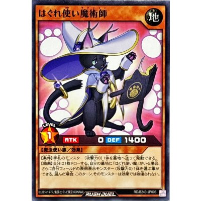 はぐれ使い魔術師【ノーマル】{RD/B243-JP006}《RDモンスター》
