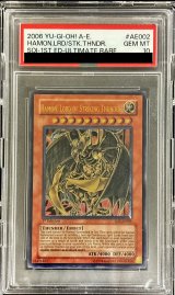 〔PSA10鑑定済〕☆旧アジア☆降雷皇ハモン【レリーフ】{SOI-AE002}《コレクター向け》