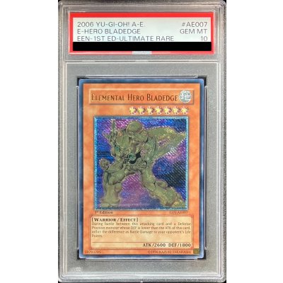 〔PSA10鑑定済〕☆旧アジア☆EHEROエッジマン【レリーフ】{EEN-AE007}《コレクター向け》