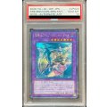 〔PSA10鑑定済〕[新]竜騎士ブラックマジシャンガール(振り向き)【シークレット】{RC03-JP020}《融合》