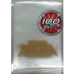 画像1: 〔状態A-〕スリーブ『ゼアルロゴ透明(ゴールド)』100枚入り【-】{-}《スリーブ》