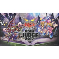 〔状態A-〕プレイマット『トゥーンブラックマジシャンガール&トゥーンブラックマジシャン(ASIAJUDGE2017)』【-】{-}《プレイマット》