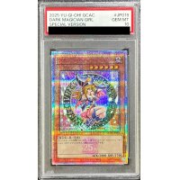 〔PSA10鑑定済〕ブラックマジシャンガール(3膝折/帽子抑え)【クォーターセンチュリーシークレット】{QCAC-JP019}《モンスター》