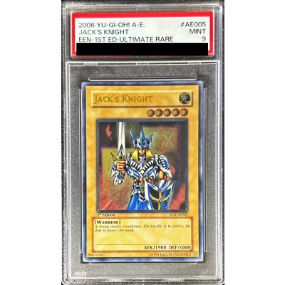 〔PSA9鑑定済〕☆旧アジア☆ジャックスナイト【レリーフ】{EEN-AE005}《コレクター向け》
