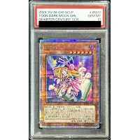 〔PSA10鑑定済〕トゥーンブラックマジシャンガール【クォーターセンチュリーシークレット】{QCLP-JP010}《モンスター》