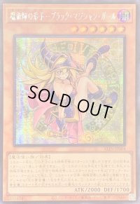 ☆アジア☆魔術師の弟子ブラックマジシャンガール【シークレット】{アジアALIN-JP004}《モンスター》