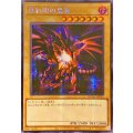 ☆アジア☆真紅眼の黒竜(2右向/黒背景)【シークレット】{アジアQCAC-JP022}《モンスター》