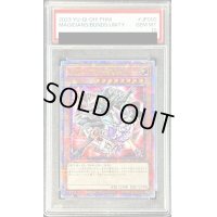 〔PSA10鑑定済〕結束と絆の魔導師(赤背景)【クォーターセンチュリーシークレット】{PHNI-JP000}《モンスター》