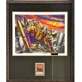 〔状態A-〕黄金卿エルドリッチ(HIGHRESOLUTIONARTWORKSERIES)【ウルトラSPECIALPURPLEVer.】{AW01-JP004}《モンスター》