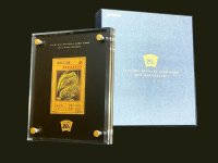 純金製『青眼の白龍(20thANNIVERSARYGOLDEDITION)』(証明書付き)【-】{シリアルナンバーNo．256}《その他》