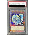 〔PSA10鑑定済〕青眼の白龍(4左向/オーラ)【クォーターセンチュリーシークレット】{QCAC-JP021}《モンスター》