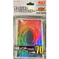 スリーブ『共通面レインボー2025(ホログラムVer)』70枚入り【-】{-}《スリーブ》