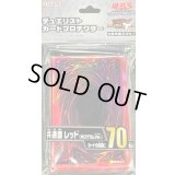 スリーブ『共通面レッド2025(ホログラムVer)』70枚入り【-】{-}《スリーブ》