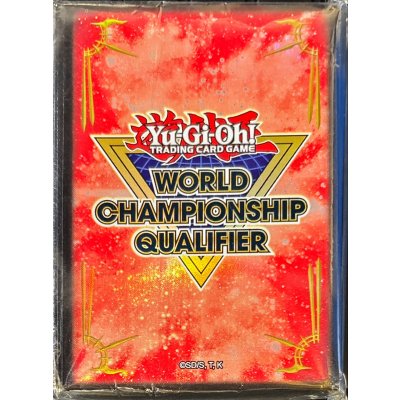スリーブ『WCQ2025赤』100枚入り【-】{-}《スリーブ》