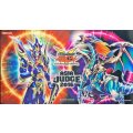〔状態A-〕プレイマット『カオスソルジャー開闢の使者＆混沌帝龍終焉の使者(ASIAJUDGE2016)』【-】{-}《プレイマット》