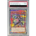 〔PSA9鑑定済〕黒き魔術師ブラックマジシャン【クォーターセンチュリーシークレット】{INFO-JP006}《モンスター》