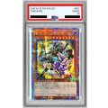 〔PSA10鑑定済〕☆アジア☆結束と絆の魔導師(黄背景)【クォーターセンチュリーシークレット】{アジアAGOV-JP000}《モンスター》