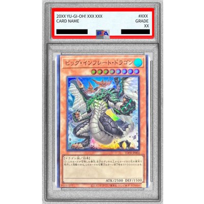 〔PSA10鑑定済〕ビッグインフレートドラゴン【スーパー】{TDPR-JP002}《モンスター》