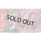 プレイマット『十六夜アキ&黒薔薇の破滅竜』【-】{-}《プレイマット》