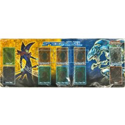画像1: 〔状態A-〕プレイマット『ブラックマジシャン＆青眼の白龍(SPEEDDUEL)』【-】{-}《プレイマット》