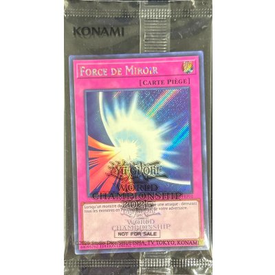 (未開封)聖なるバリアミラーフォース/ForcedeMiroi【シークレット】{2025-FRP02}《罠》