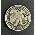 コイン『デーモンの召喚 金属製メダル シルバー(海外YCS)』【-】{-}《その他》