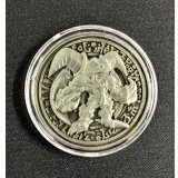コイン『デーモンの召喚 金属製メダル シルバー(海外YCS)』【-】{-}《その他》