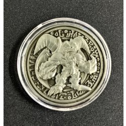画像1: コイン『デーモンの召喚 金属製メダル シルバー(海外YCS)』【-】{-}《その他》