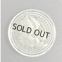 コイン『ブラックマジシャン 金属製メダル シルバー(海外YCS)』【-】{-}《その他》