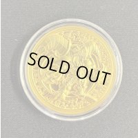 コイン『デーモンの召喚 金属製メダル ゴールド(海外YCS)』【-】{-}《その他》