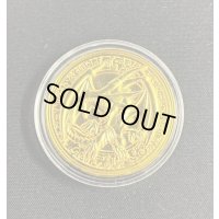 コイン『真紅眼の黒竜 金属製メダル ゴールド(海外YCS)』【-】{-}《その他》