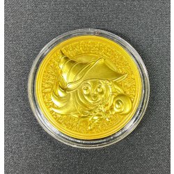 画像1: コイン『ブラックマジシャンガール 金属製メダル ゴールド(海外YCS)』【-】{-}《その他》