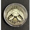コイン『ハッピーラヴァー 金属製メダル シルバー(海外YCS)』【-】{-}《その他》