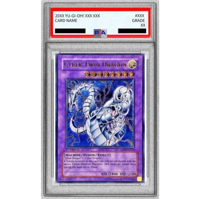 〔PSA9鑑定済〕☆旧アジア☆サイバーツインドラゴン【レリーフ】{CRV-AE035}《コレクター向け》