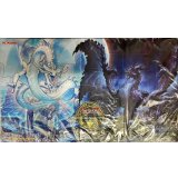 プレイマット『極征竜シャスマティス＆凶征竜エクレプシス（OTS）』【-】{-}《プレイマット》